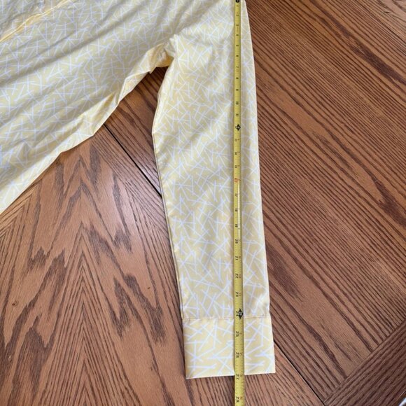 ❎SOLD❎DKNY Women Button-Down Long Sleeve Formal Yellow Spring Shirt Blouse S L - Picture 6 of 9